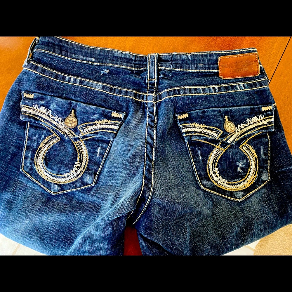 Worn once "Liv" big star jeans. Size 30L in immaculate condition.